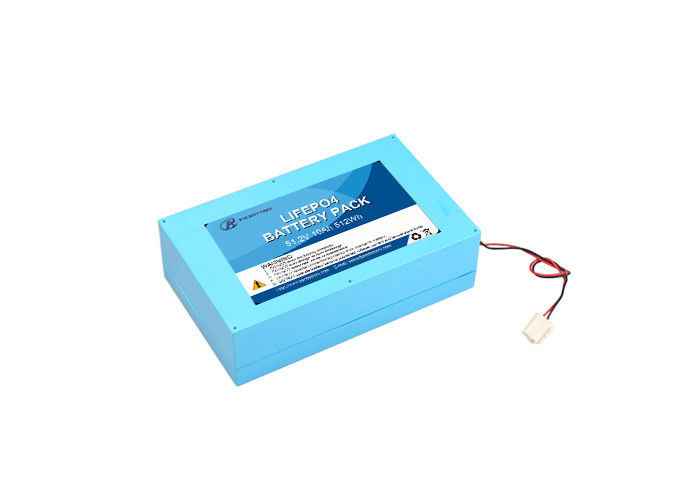 Light Weight Deep Cycle LiFePO4 Battery 51.2V 10Ah For Solar Storage System