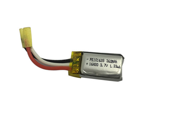 360mAh High C Rate Lithium Polymer Battery for Power Bank PAC101628