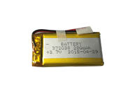 Small Size Rechargeable Lithium Polymer Battery 3.7V PAC372038 280mAh
