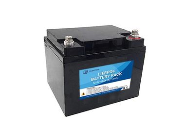 12V 40Ah LiFePO4 Solar Battery , No Memory Effect Lithium Iron Phosphate Battery Pack