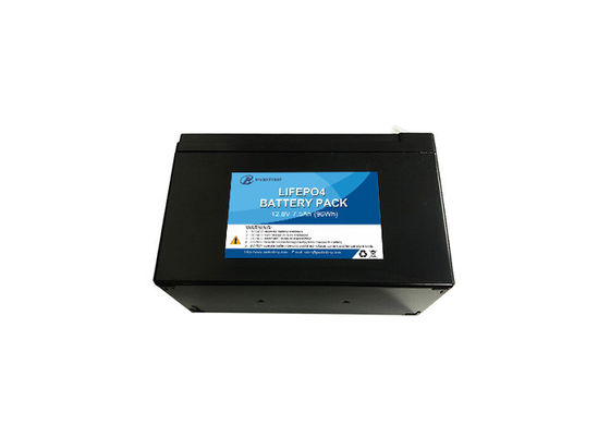 12V 7.5Ah LiFePO4 Rechargeable Deep Cycle Battery for Security and Portable Devices
