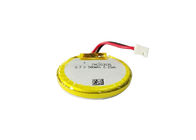 Round Rechargeable Battery 553535 580mAh 3.7v , Smart Watch Battery Lightweight