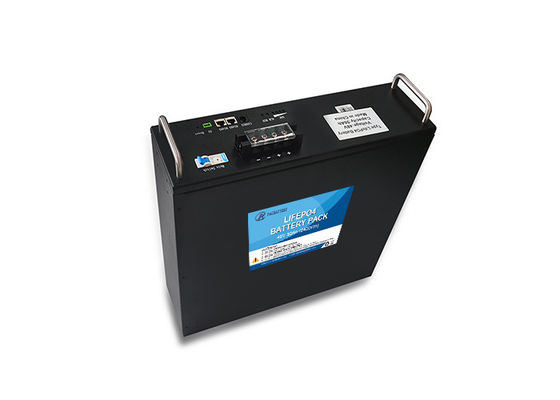 50Ah LiFePO4 Telecom Lithium Battery with IO Link High Safety for Base Station