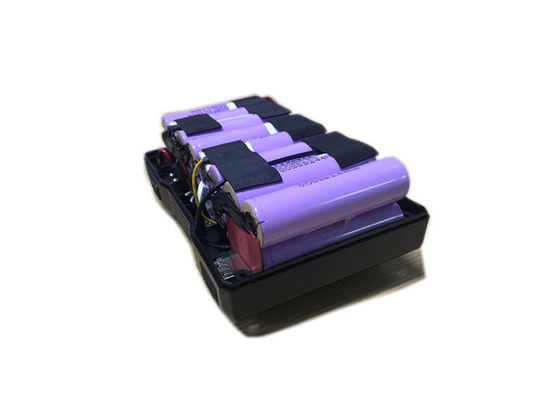 Gold Mount Li-Ion Camcorder Battery Pack Using 18650 Cell Long Life Cycle