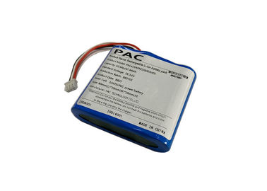 3.6V Li Ion 18650 Battery Pack , 10400mAh Cylindrical Battery Pack 1S4P For GPS