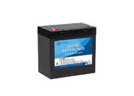 Black Color 12V 54Ah SLA Replacement Lithium Ion Battery Pack For Parking Machine