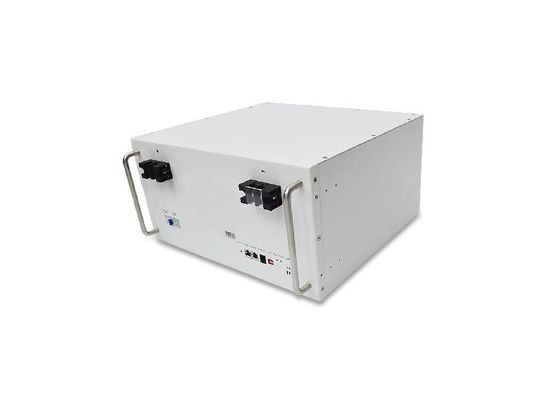 48V 100Ah Deep Cycle LiFePO4 Telecom Lithium Battery RS485 RS232 for Base Station