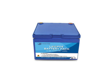 12.8V li ion battery pack 22Ah for SLA replacement , using 26650 cells blue color case