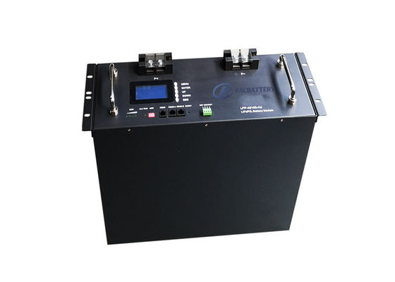 48V 100Ah 4800Wh 4U Deep Cycle LiFePO4 Battery with BMS for Telecom and UPS