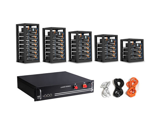 48kWh 1000Ah IP21 Deep Cycle Telecom Battery for Backup Cabinet Rack System