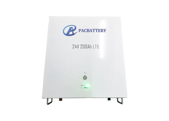 24V 200Ah 5kWh Home Solar Lithium Battery with 6000 Cycle Deep Cycle Life