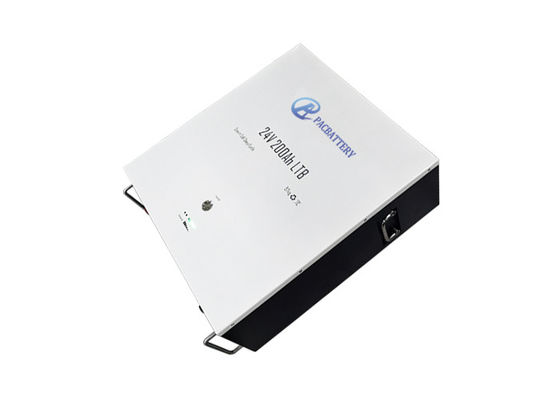 24V 200Ah 5kWh Home Solar Lithium Battery with 6000 Cycle Deep Cycle Life