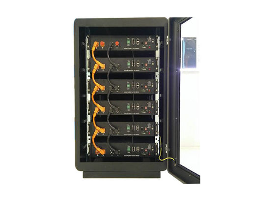 48V 300Ah IP21 LiFePO4 Rack Lithium Battery LED Indicator for Telecom Backup