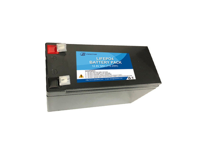 12.8V 9Ah Lithium Iron Phosphate Deep Cycle Battery 4S3P 115.2Wh For Voting Machine