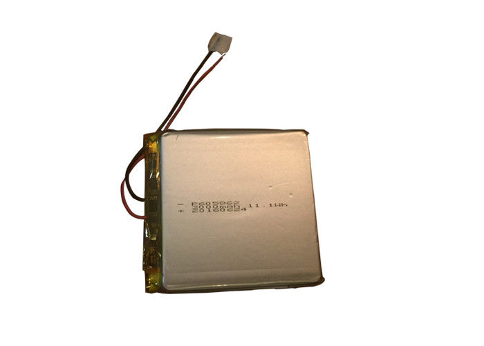 High Temperature Rechargeable Lithium Polymer Battery 3000mAh For Solar Power Bank