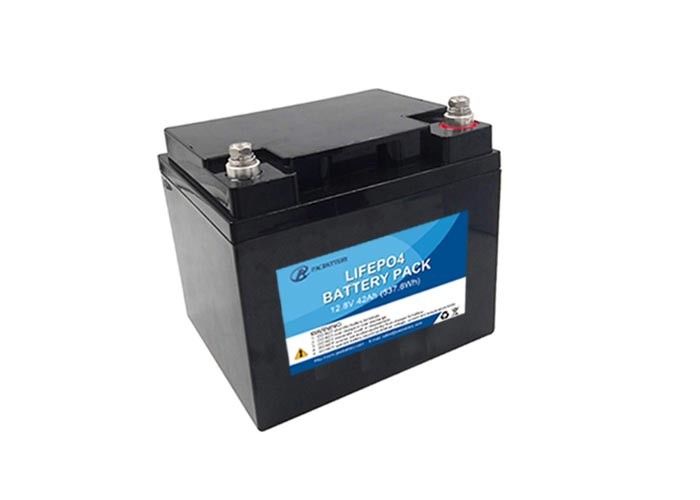 42Ah LifePO4 Rechargeable Battery , 12v Battery Pack Using 32650 Cells