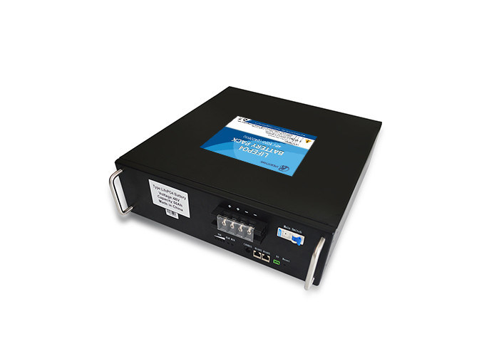 50Ah LiFePO4 Telecom Lithium Battery with IO Link High Safety for Base Station