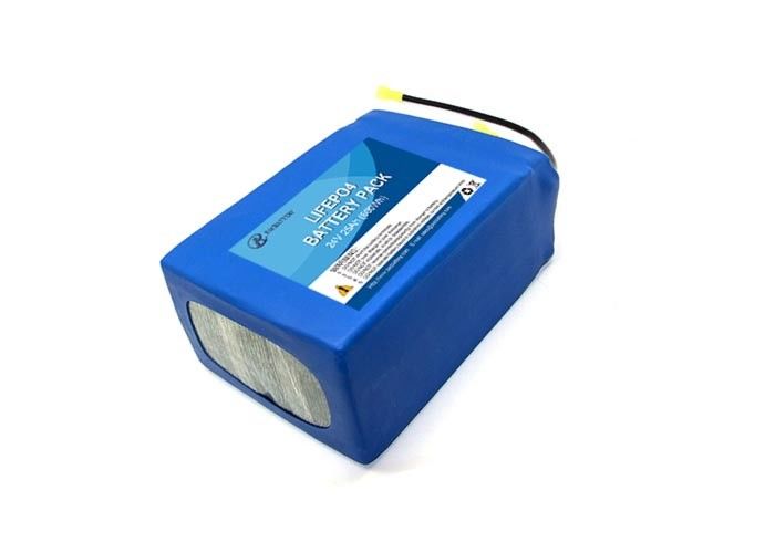 25.6V 24Ah IFR32650 LiFePO4 Scooter Battery Rechargeable Long Cycle Life