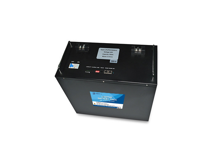 4800Wh Lithium Ion Telecom Battery Metal Case Compact Volume for Base Station