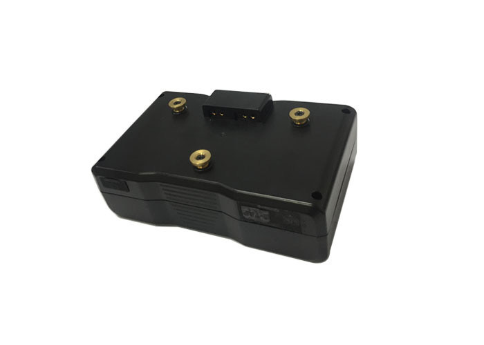 Gold Mount Li-Ion Camcorder Battery Pack Using 18650 Cell Long Life Cycle
