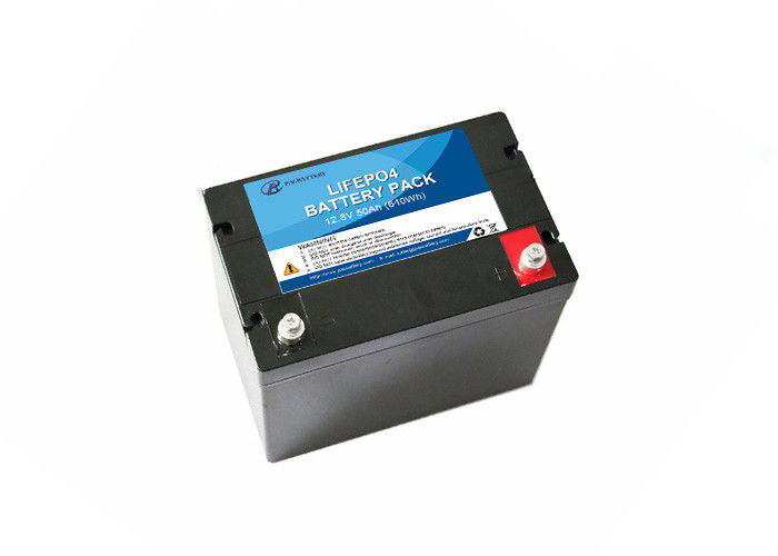 12v 50ah Deep Cycle LifePO4 Battery Plug And Play For Emergency Vehicles