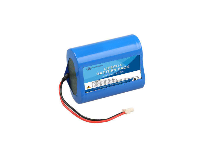 High Capacity 26650 Lithium Ion Battery Pack , 3.2V 6Ah Deep Cycle Battery Pack