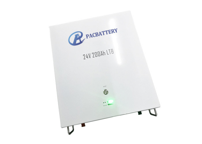 25.6V 200Ah 5kWh Deep Cycle LiFePO4 Battery Wall Mounted for Home Solar Storage